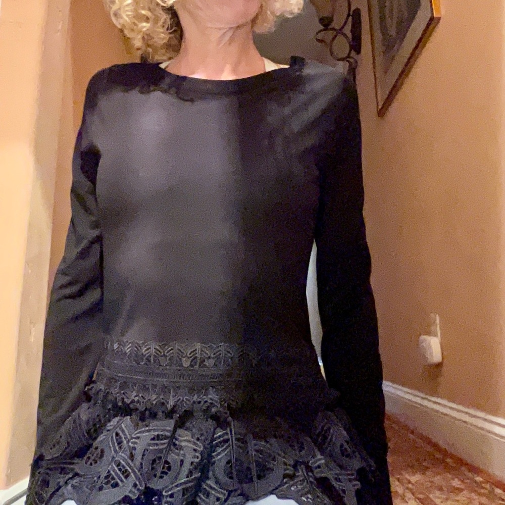 Antonio Berardi NWOT Elegant Black Sweater